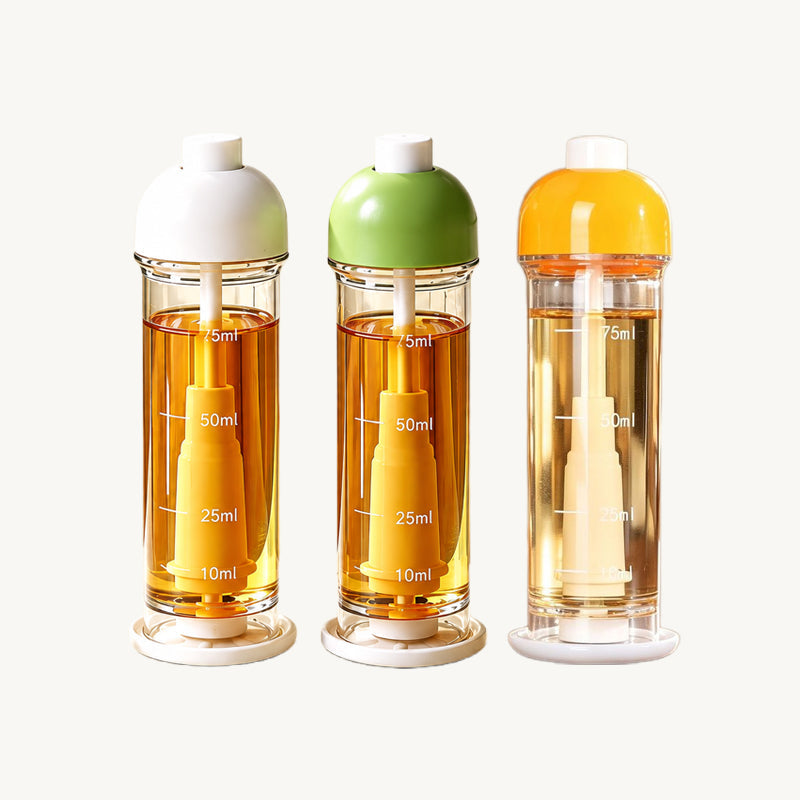 🍳💧 Spruzzatore per olio da cucina con getto rivolto verso il bass