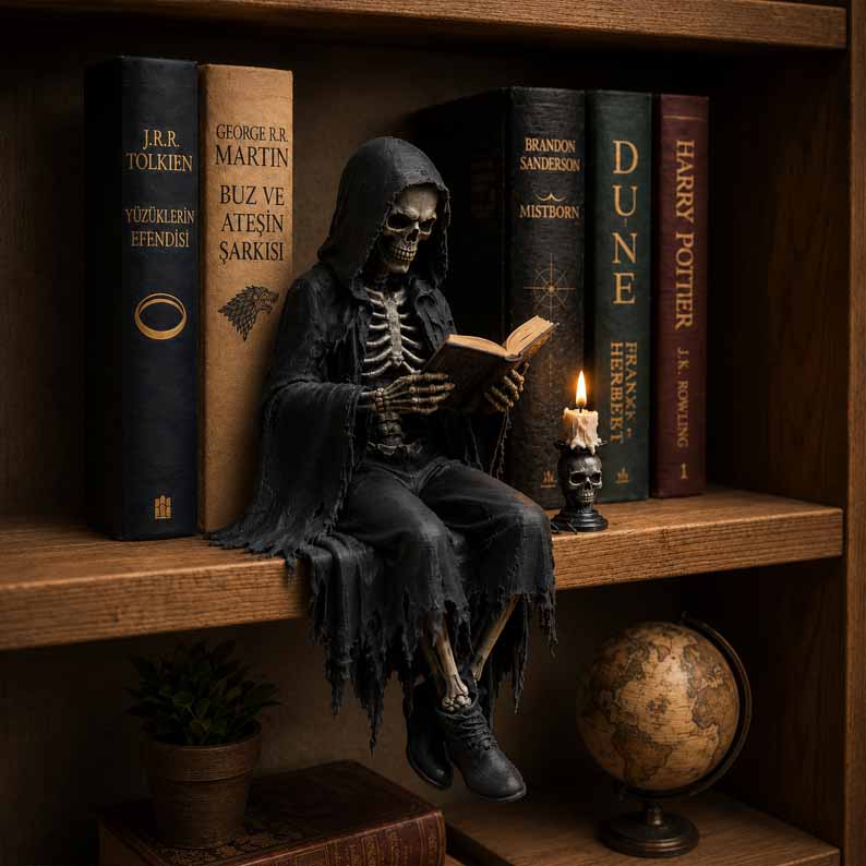 🎁Ultimo giorno: 49% di sconto - Figurina in stile dark fantasy gotico