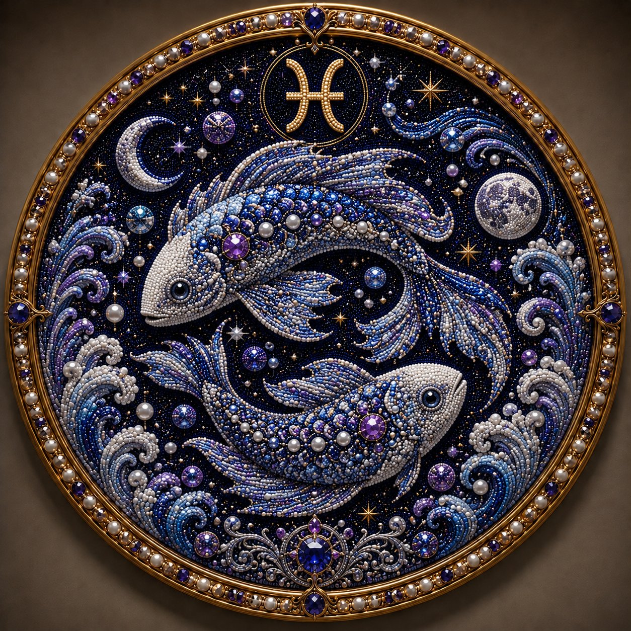 🔥 Kit per la creazione di opere d'arte con perline dei 12 segni zodiacali ♈🌙