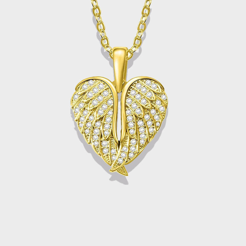 Collana personalizzata con nome e cuore a forma di pesca per San Valentino, per donna