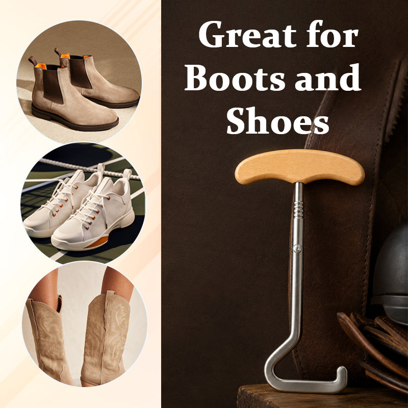 👞 Gancio a forma di cavallo per infilare facilmente le scarp
