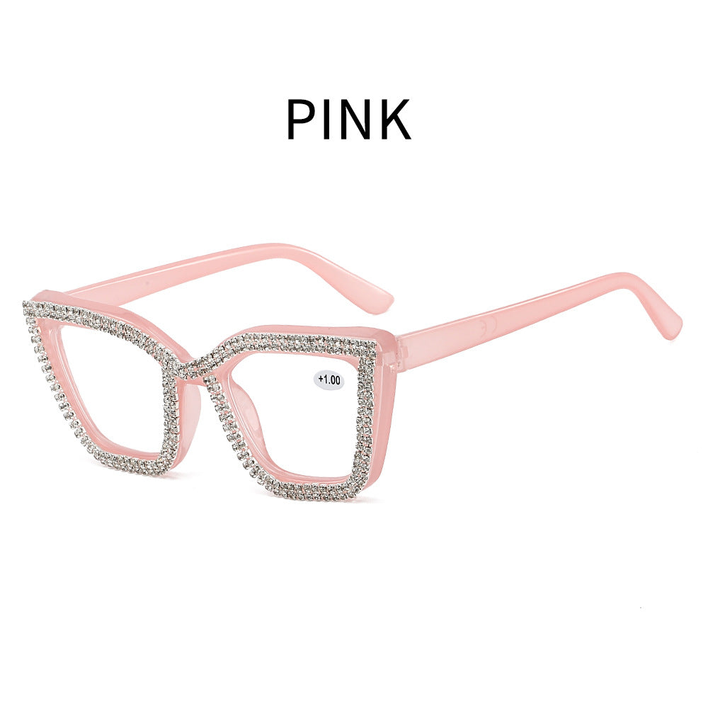 Occhiali da lettura Cat Eye con protezione dalla luce bl