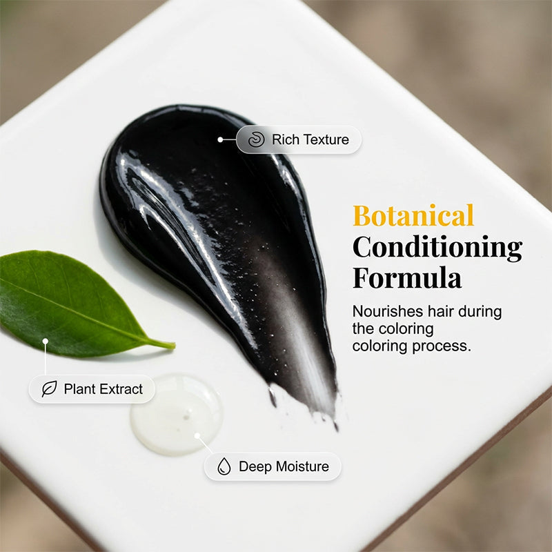 ✨ SCONTO DEL 50% A TEMPO LIMITATO! 🌿 Tinta per capelli a base vegetale da applicare con il pettine – Facile da usare, copre i capelli bianchi, formula nutriente