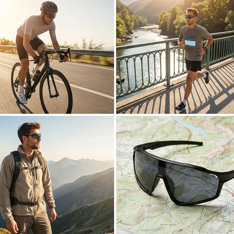 🌟Novità 2026: fino al 50% di sconto! Occhiali sportivi fotocromatici per attività all'aperto