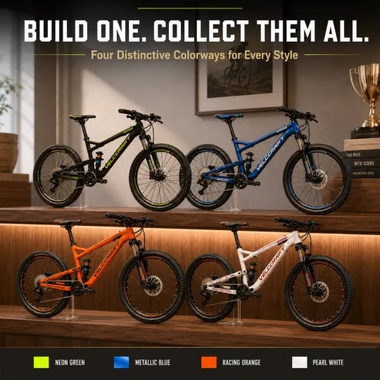 🎉🔥 SCONTO DEL 50% - 🚲Kit di montaggio fai da te per mountain bike – Costruisci, esponi e colleziona