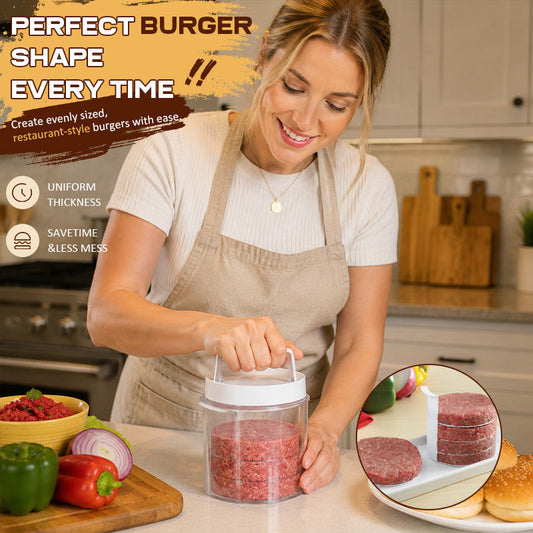 🍔 Formatore per hamburger: per preparare facilmente hamburger fatti in cas