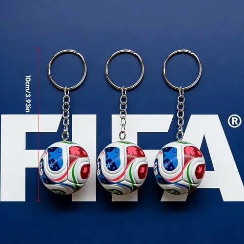 Portachiavi dei Mondiali FIFA 2026 USA-MEX-CAN: porta con te lo spirito del gioco ovunque