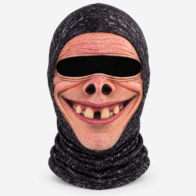 Divertente maschera da sci per avventure sulla nev