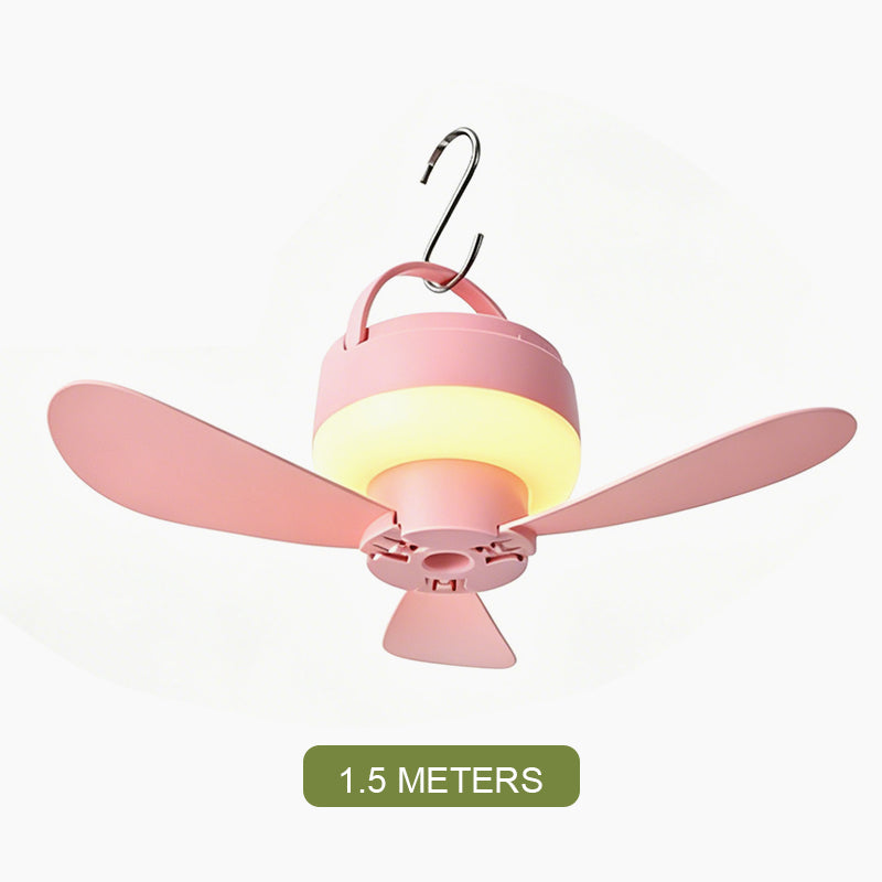 Ventilatore ricaricabile con luc