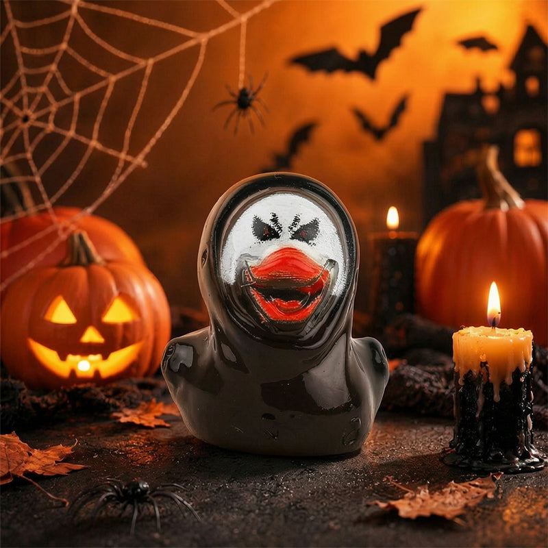 🎃🐤 Mini paperelle in resina per Halloween — 12 modelli spettrali, decorazioni minuscole da 1 pollice