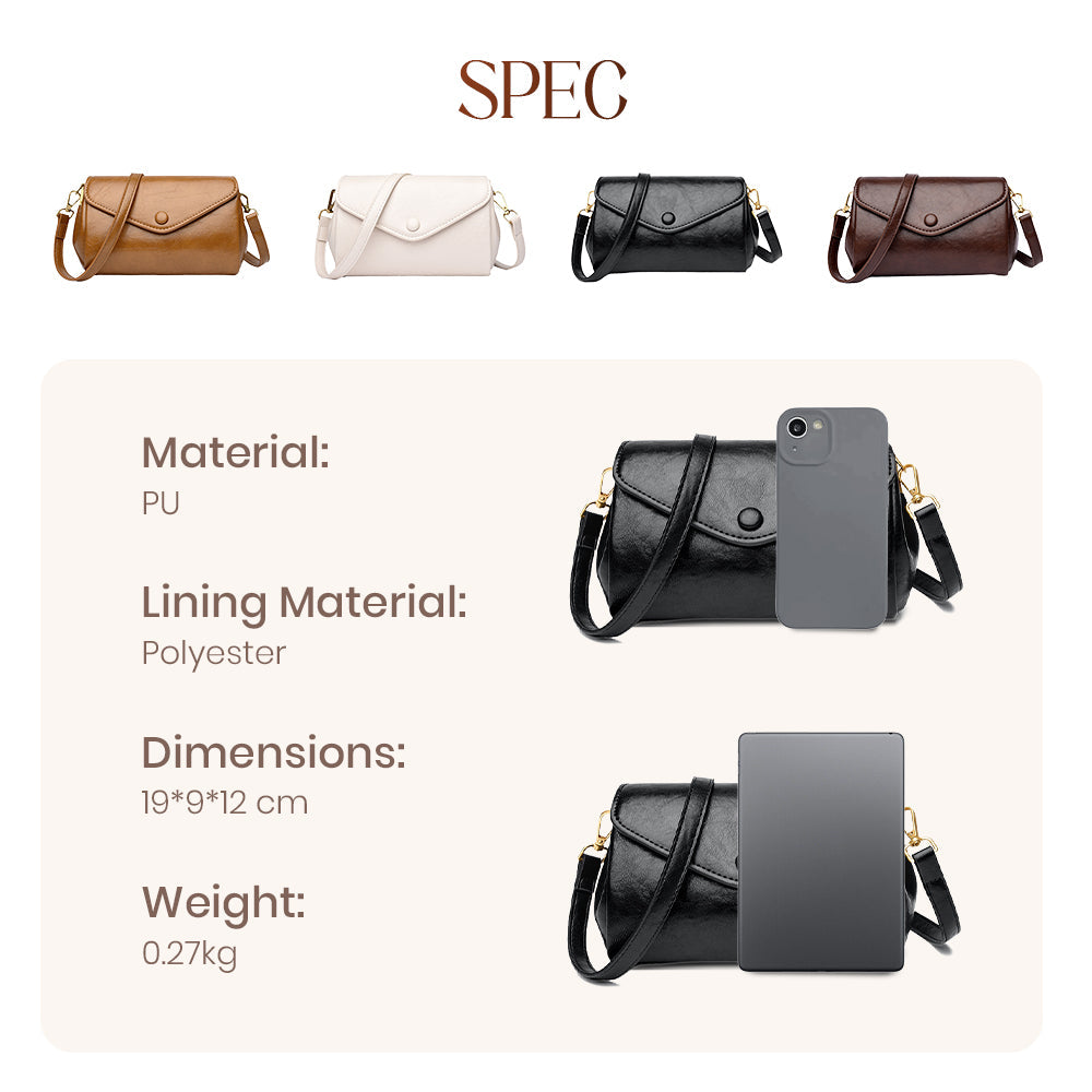 Borsa a tracolla da donna semplice ed elegante 💖