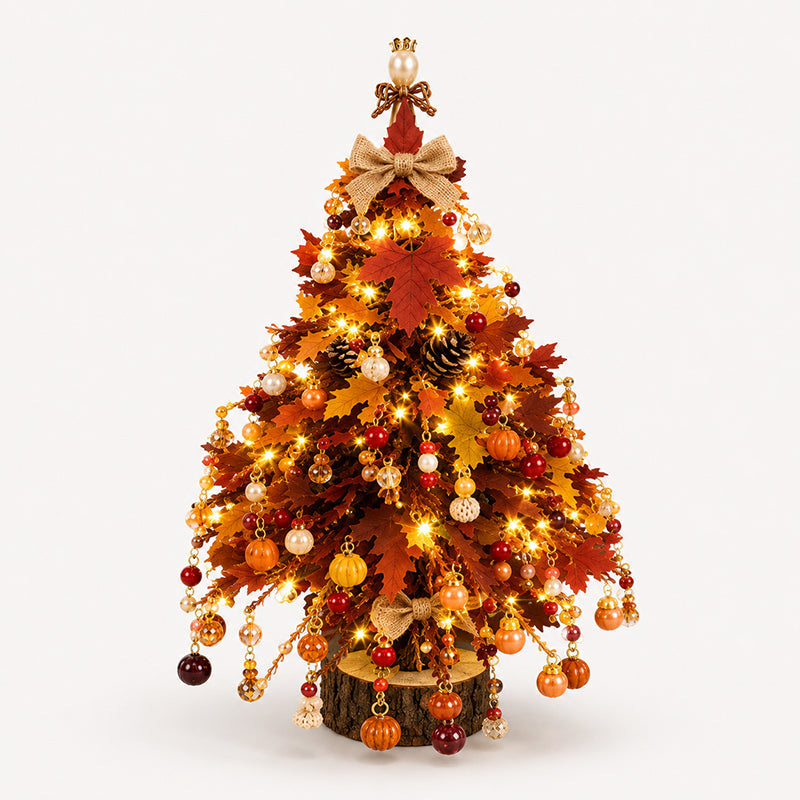 Kit fai da te per albero di Natale con perlin