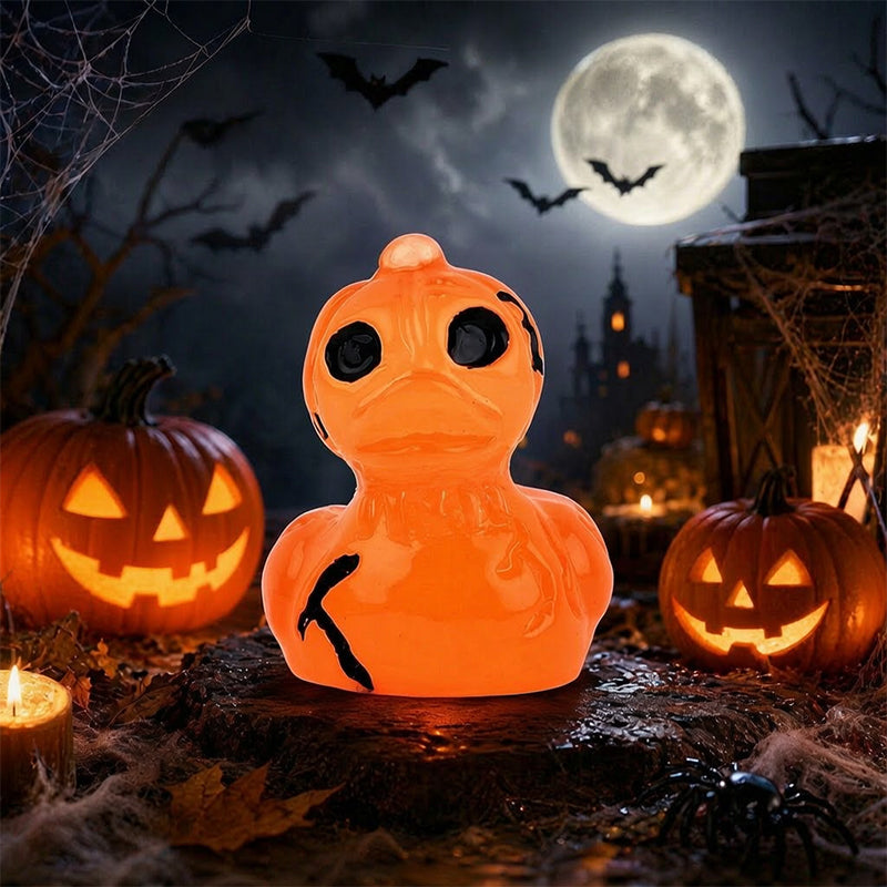 🎃🐤 Mini paperelle in resina per Halloween — 12 modelli spettrali, decorazioni minuscole da 1 pollice