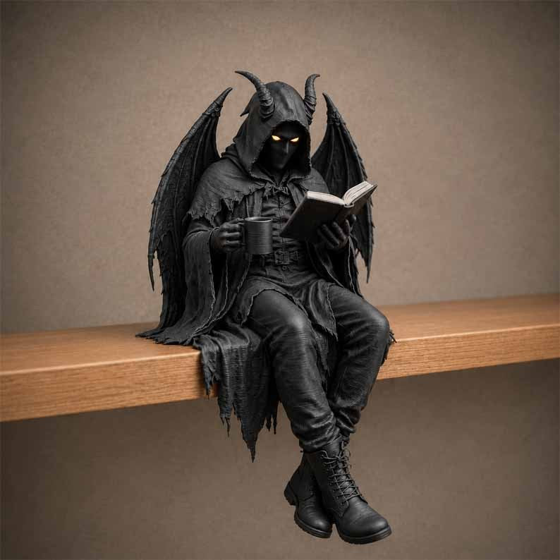 🎁Ultimo giorno: 49% di sconto - Figurina in stile dark fantasy gotico