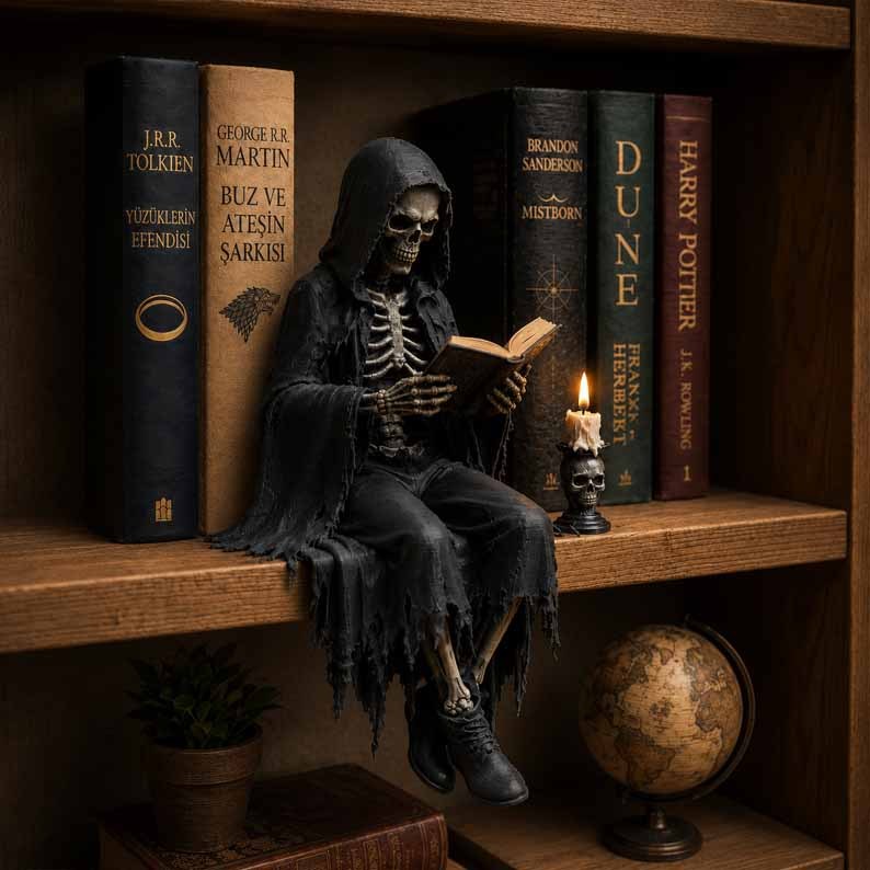 🎁Ultimo giorno: 49% di sconto - Figurina in stile dark fantasy gotico