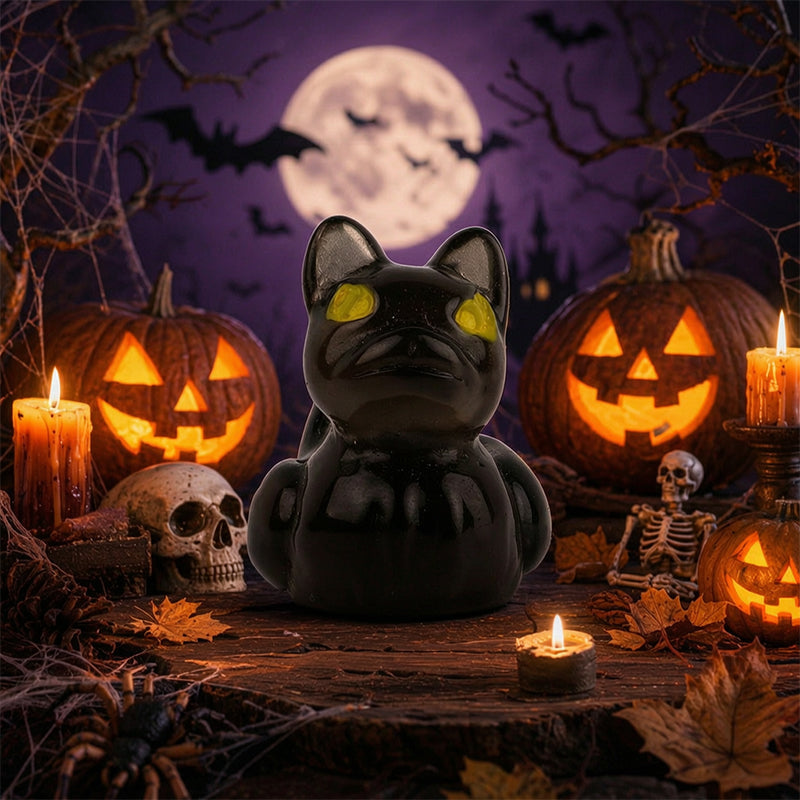 🎃🐤 Mini paperelle in resina per Halloween — 12 modelli spettrali, decorazioni minuscole da 1 pollice