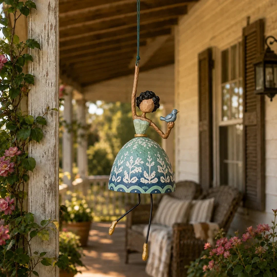 💃🌸 Fai danzare il tuo spazio — Decorazione da appendere con una ballerina stravagan