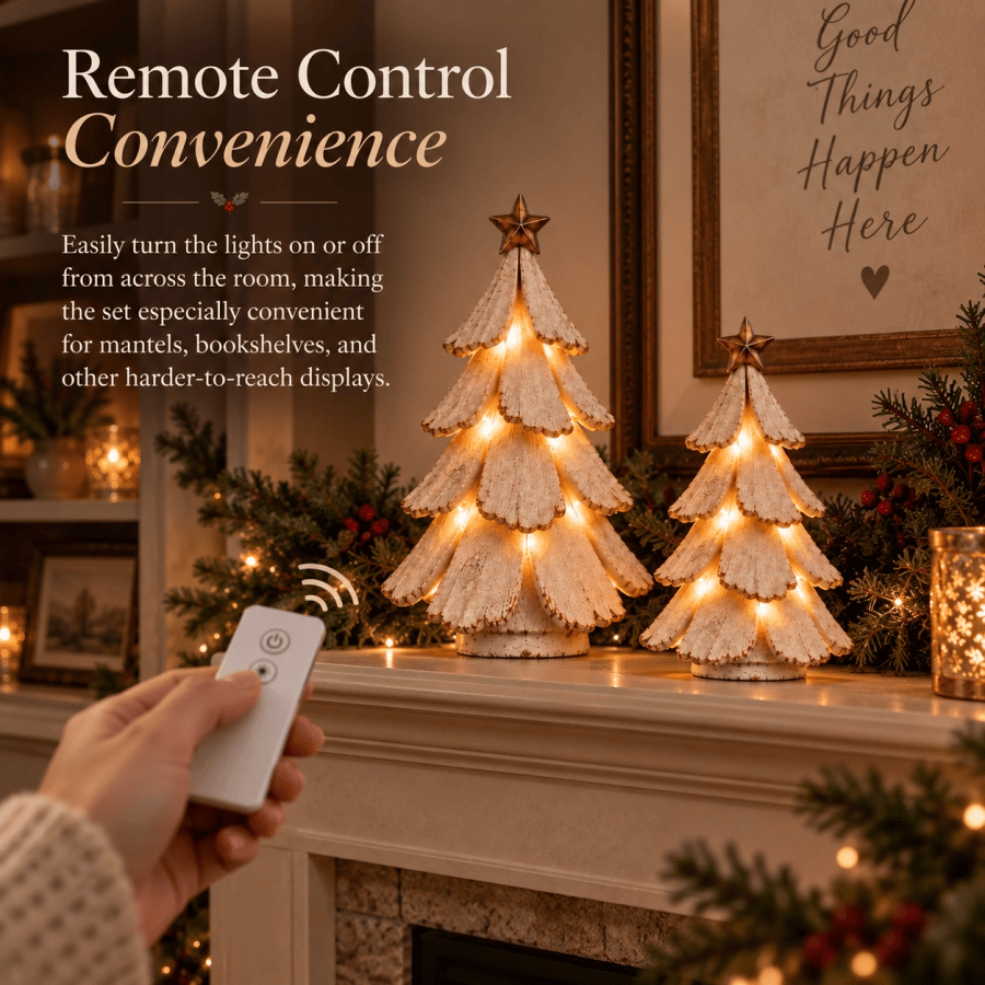 🎄✨ Albero di Natale vintage a LED – Dai vita alla nostalgia!
