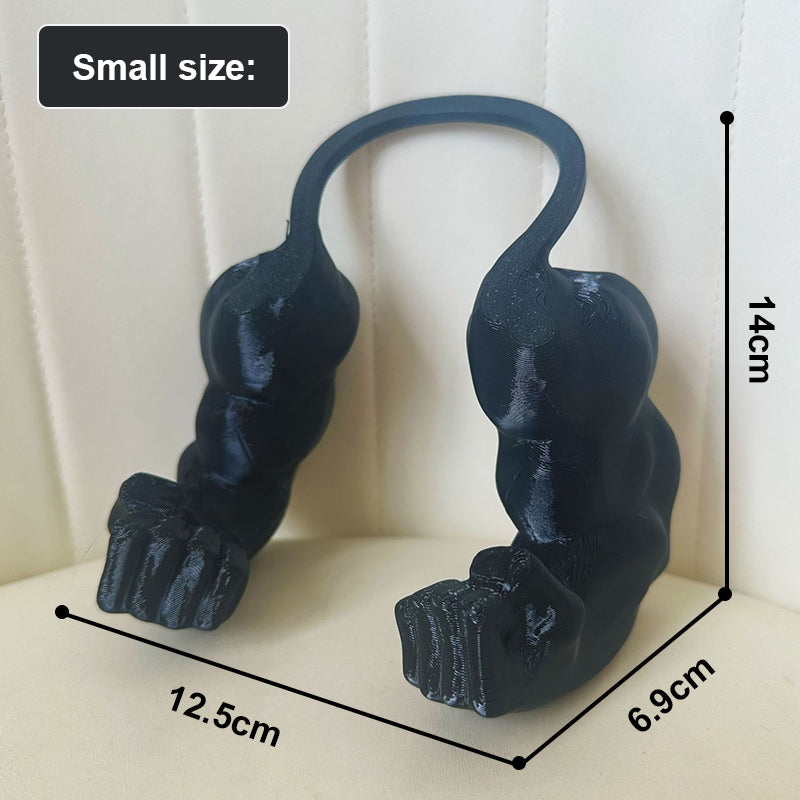 Accessorio parodistico stampato in 3D per animali domestici: braccio di Hulk con collare a girocollo
