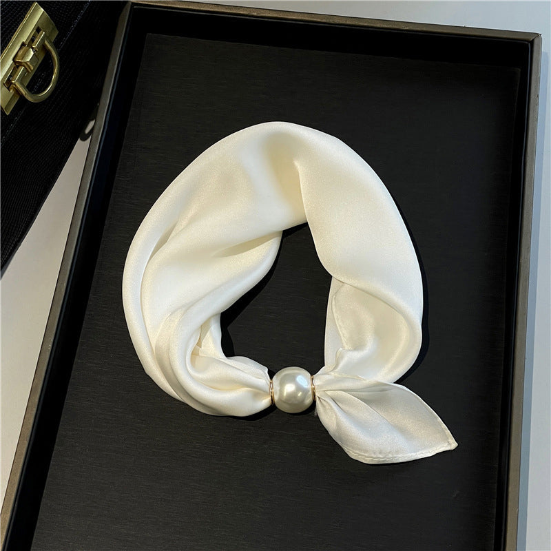 🤍 Collana con sciarpa di perle e chiusura magnetica - Chiusura magnetica, stile istantaneo in pochi secondi! ✨📦