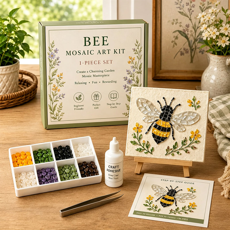 Kit per la realizzazione di un mosaico a forma di annaffiatoio