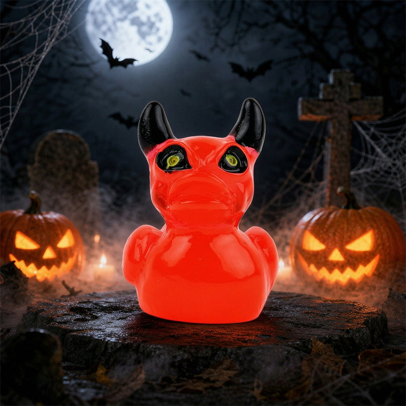 🎃🐤 Mini paperelle in resina per Halloween — 12 modelli spettrali, decorazioni minuscole da 1 pollice