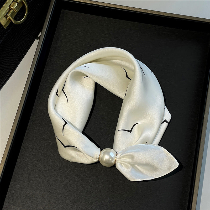 🤍 Collana con sciarpa di perle e chiusura magnetica - Chiusura magnetica, stile istantaneo in pochi secondi! ✨📦