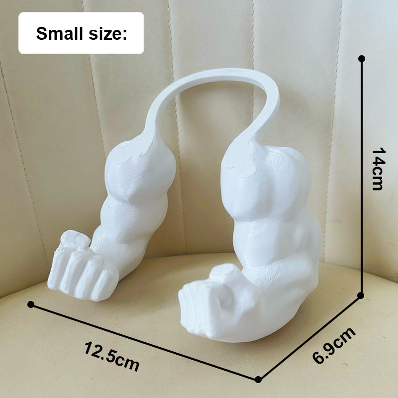 Accessorio parodistico stampato in 3D per animali domestici: braccio di Hulk con collare a girocollo