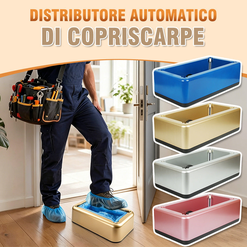 Distributore Automatico di Copriscarpe Monouso: Igiene e Comodità per la Tua Casa o Ufficio
