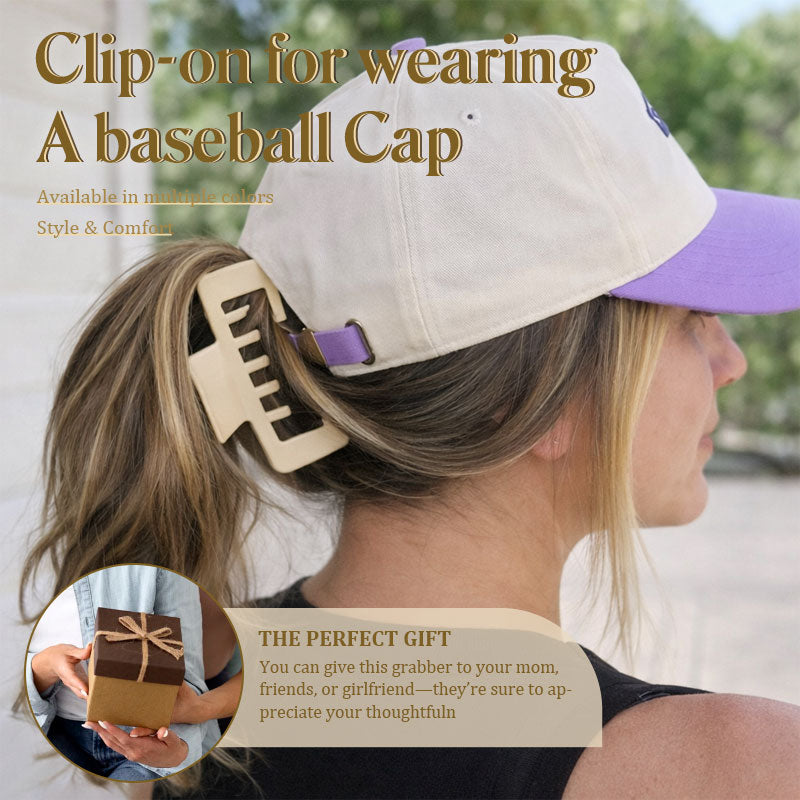 Il secondo articolo a metà prezzo!🧢Molletta per capelli oversize, perfetta per chi porta il cappell🧢