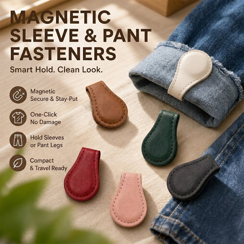 🧲👕 Regolatore magnetico per maniche e orlo