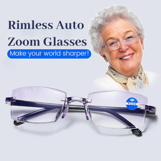 🔍 Frameless auto zoom reading glasses /Frameless auto zoom reading glasses