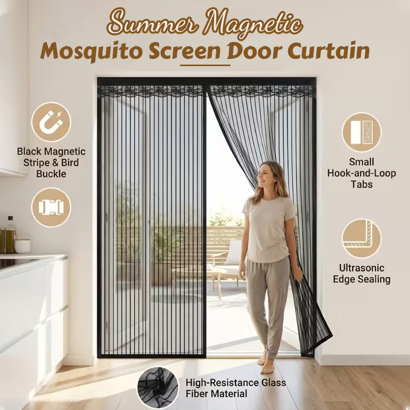 Magic Mesh – zanzariera magnetica per porte estiv