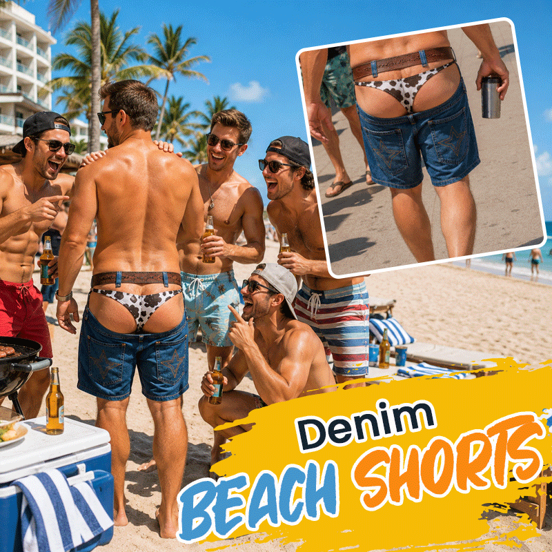 🏖️ Strandshorts i deni