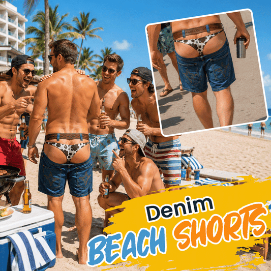 🏖️ Strandshorts i deni