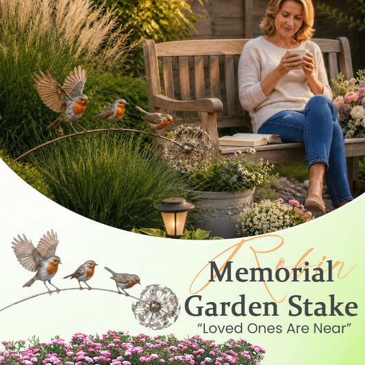 Palo commemorativo del Robin Memorial Garden – “I nostri cari sono vicini