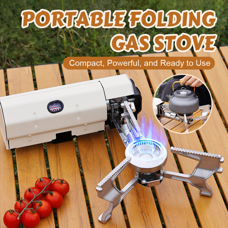 Fornello a gas pieghevole portatile