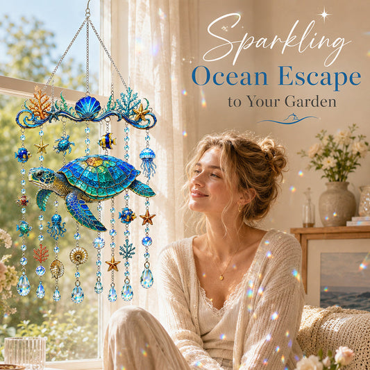 Cattura-sole “Sparkling Ocean Escape” per il tuo giardino