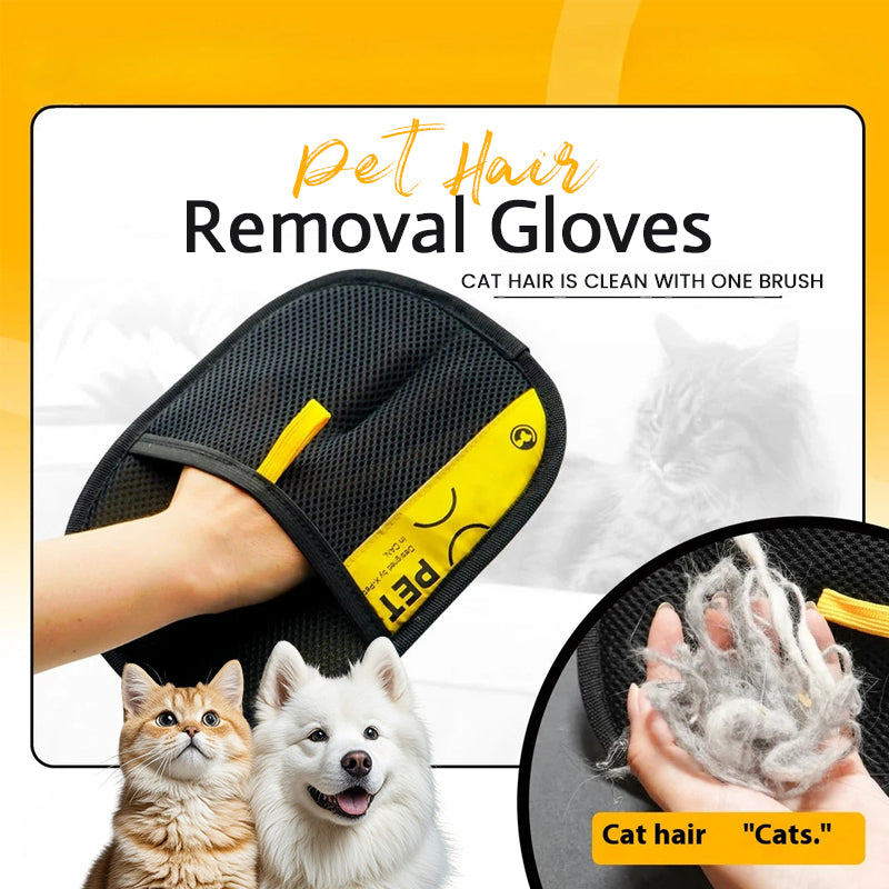 Guanti per rimuovere i peli degli animali domestici