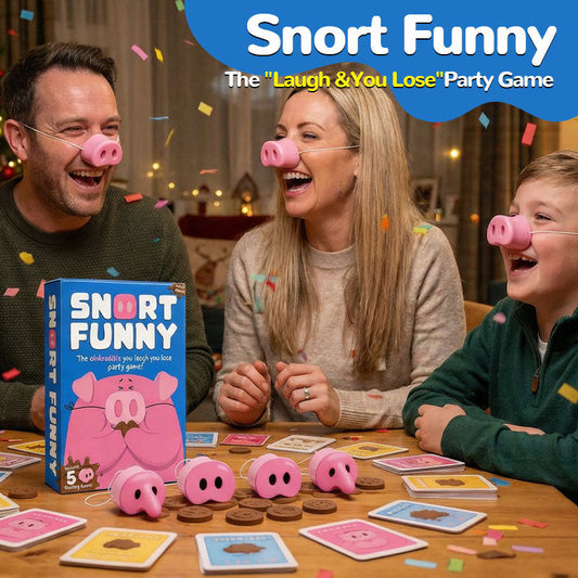 Snort Funny: il gioco di società "Ridi e perdi" 🐷😂