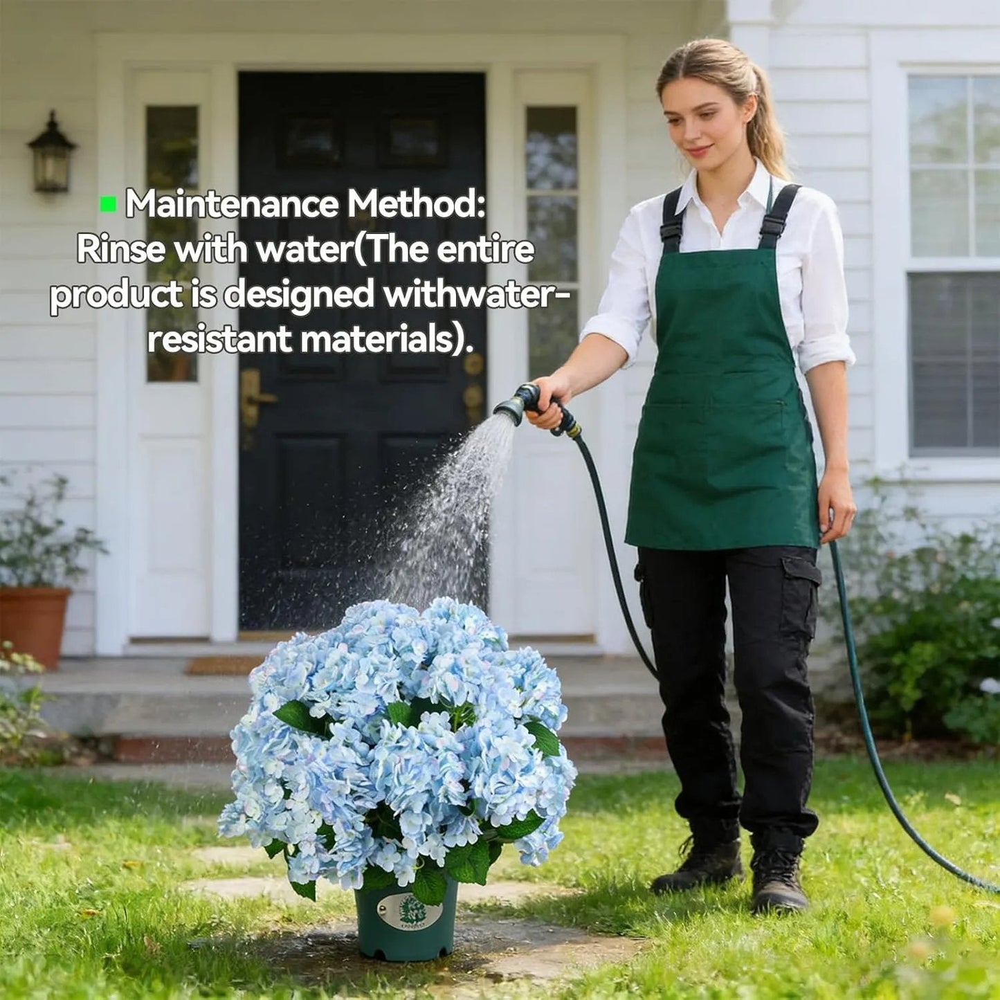 🌼Ortensie artificiali per esterni – resistenti ai raggi UV, impermeabili e resistenti al vento💐