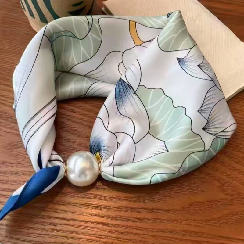 🤍 Collana con sciarpa di perle e chiusura magnetica - Chiusura magnetica, stile istantaneo in pochi secondi! ✨📦