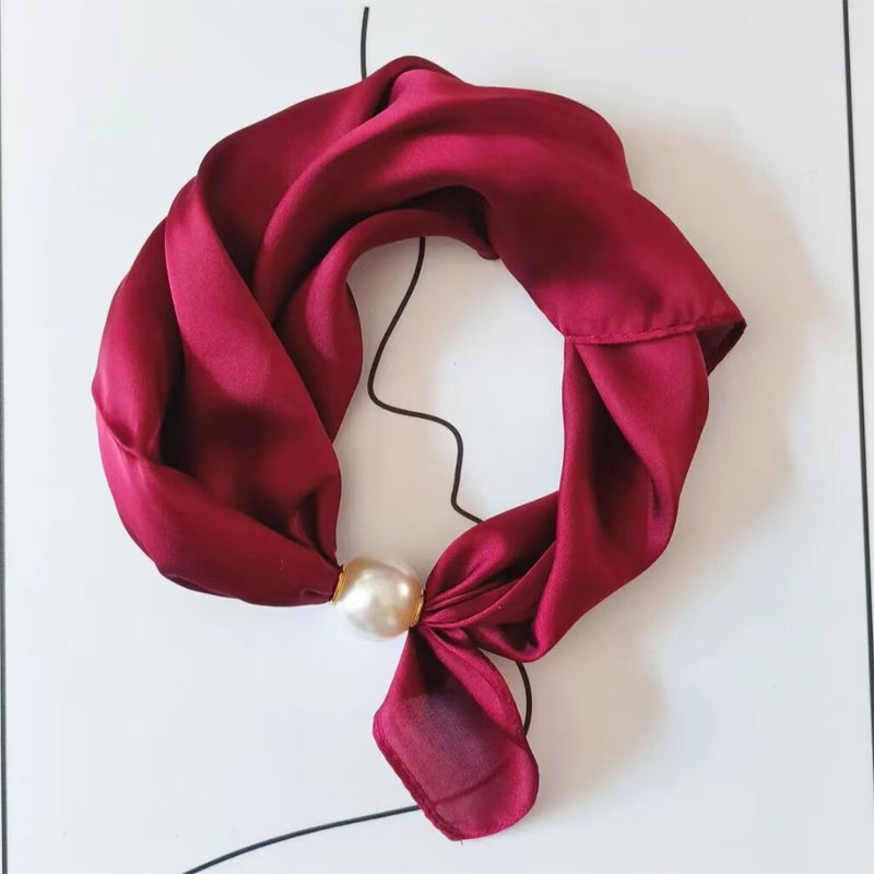 🤍 Collana con sciarpa di perle e chiusura magnetica - Chiusura magnetica, stile istantaneo in pochi secondi! ✨📦