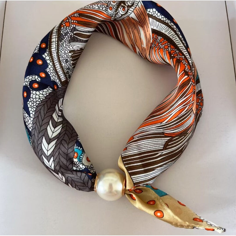 🤍 Collana con sciarpa di perle e chiusura magnetica - Chiusura magnetica, stile istantaneo in pochi secondi! ✨📦