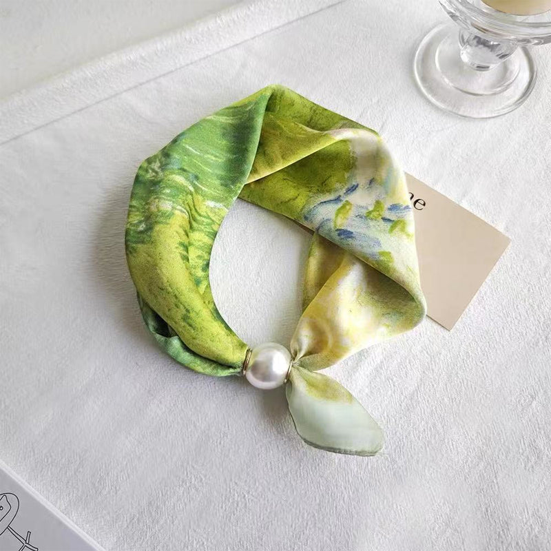 🤍 Collana con sciarpa di perle e chiusura magnetica - Chiusura magnetica, stile istantaneo in pochi secondi! ✨📦