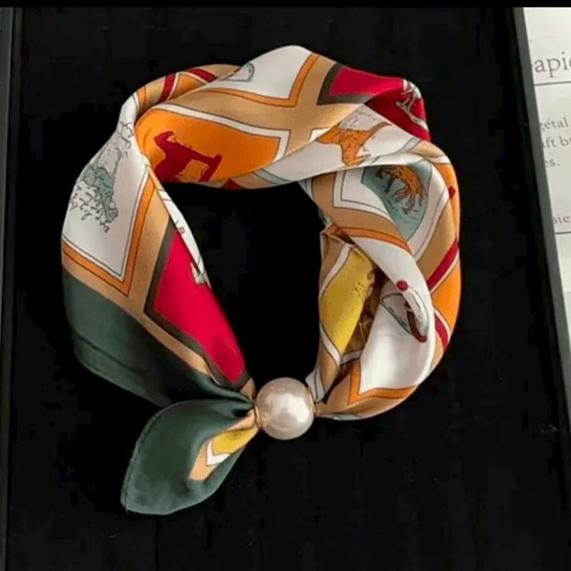 🤍 Collana con sciarpa di perle e chiusura magnetica - Chiusura magnetica, stile istantaneo in pochi secondi! ✨📦