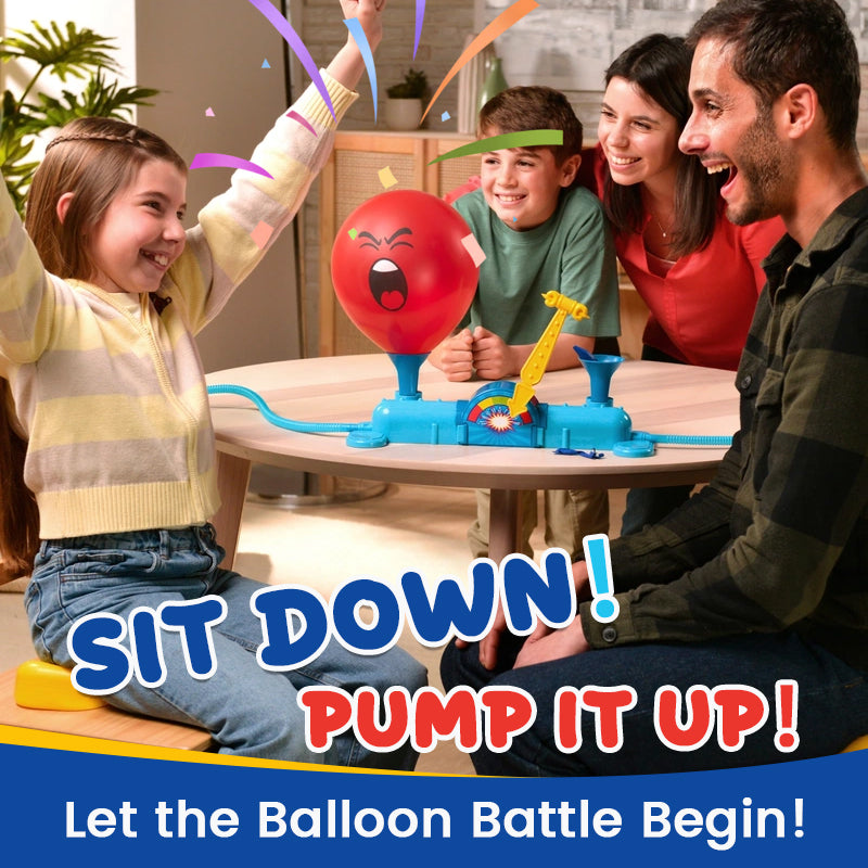 Sit Inflate Pop! — Divertentissimo gioco di società con battaglia di palloncin