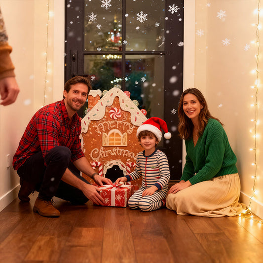 Gioco di golf con bastoncini di zucchero di pan di zenzero