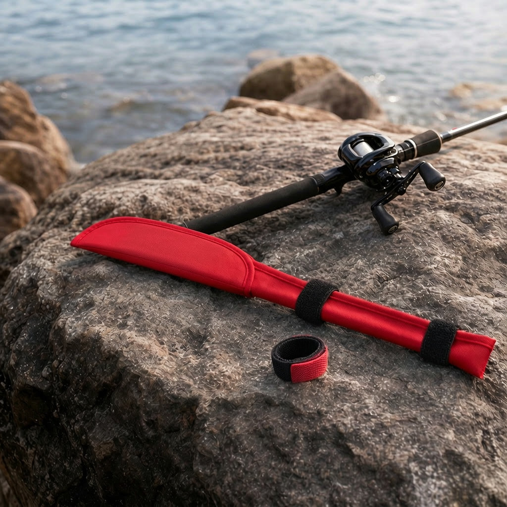 Protezione per la punta della canna da pesca