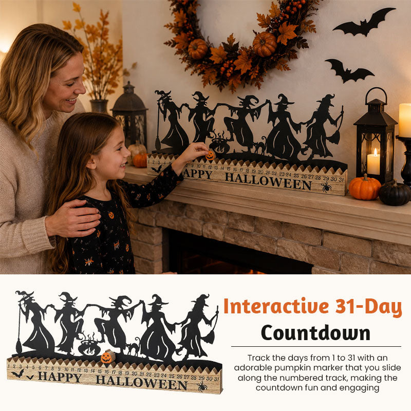 Calendario del conto alla rovescia per Hallowee